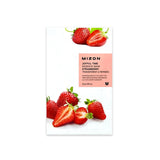 Mizon Face mask with strawberry vitamins