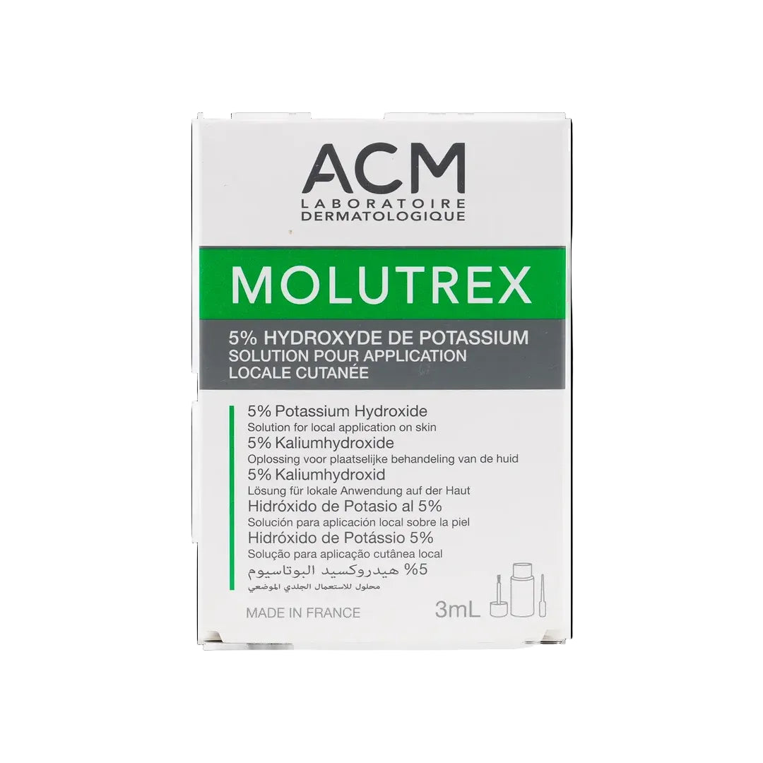 ACM Molutrex 5% Potassium Hydroxide - 3 ml
