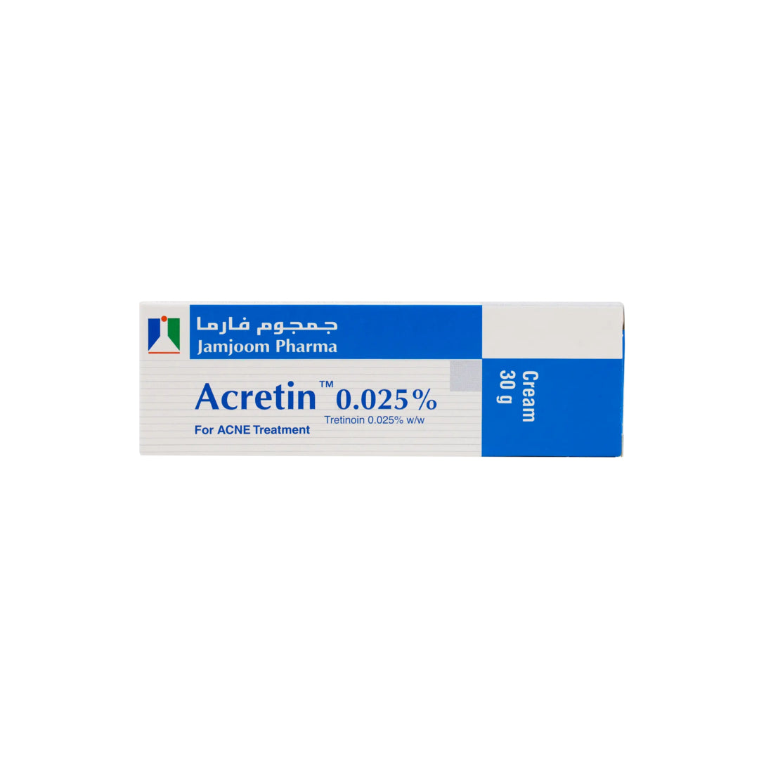 Acretin 0.025% cream 30g