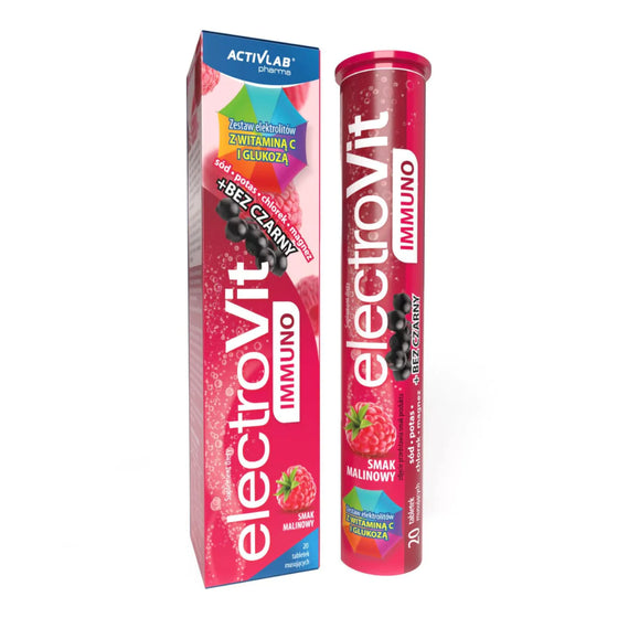 Activlab Electrovit Immuno 20 Effervescent (Raspberry) 86 G