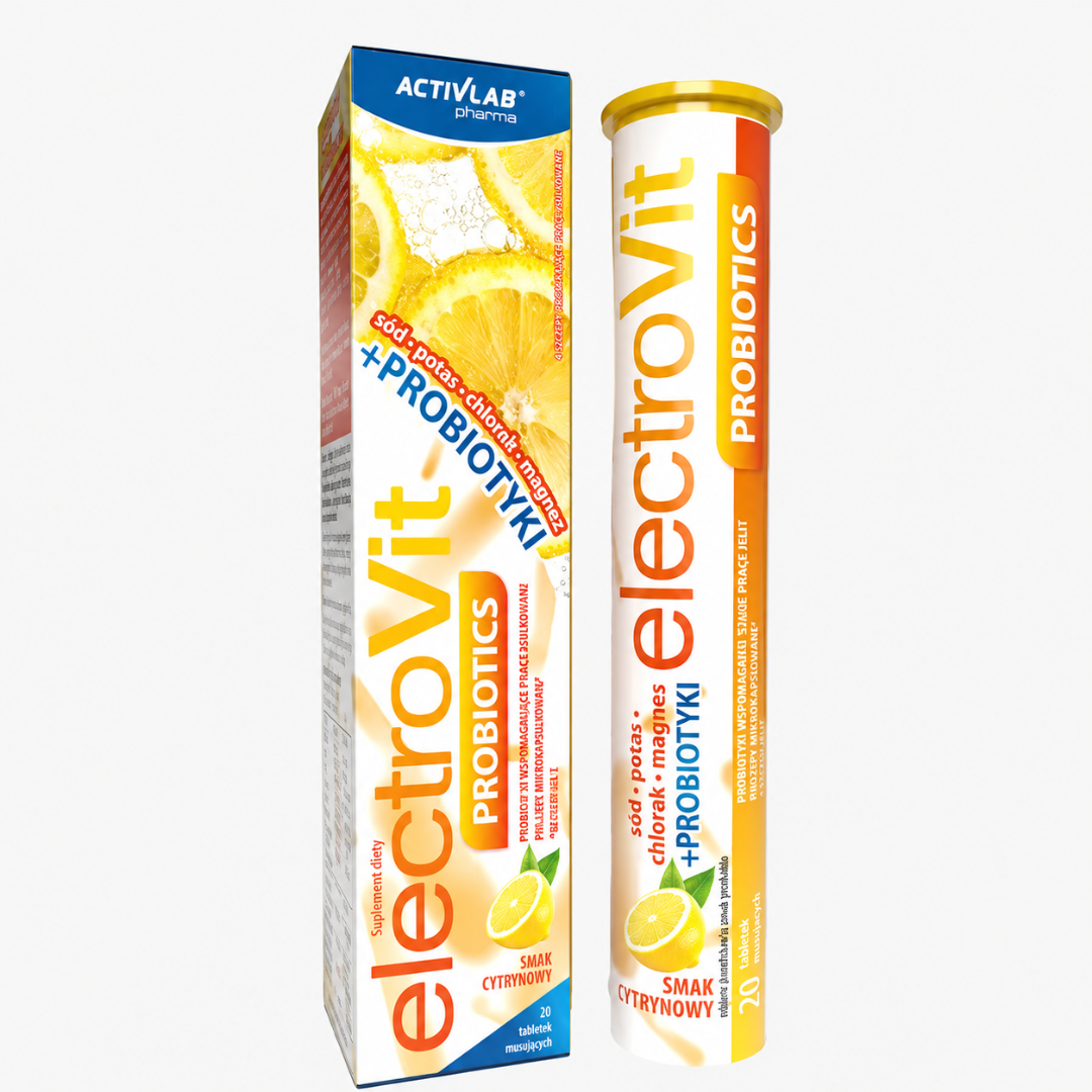 Activlab Electrovit Probiotics 20 Effervescent (Lemon) 86 G