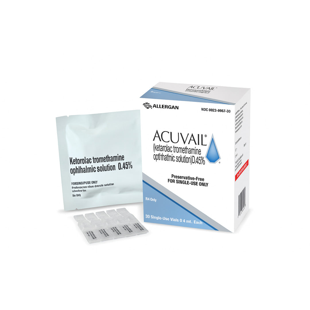 Acuvail Opthalmic Solution 045% 40 ml