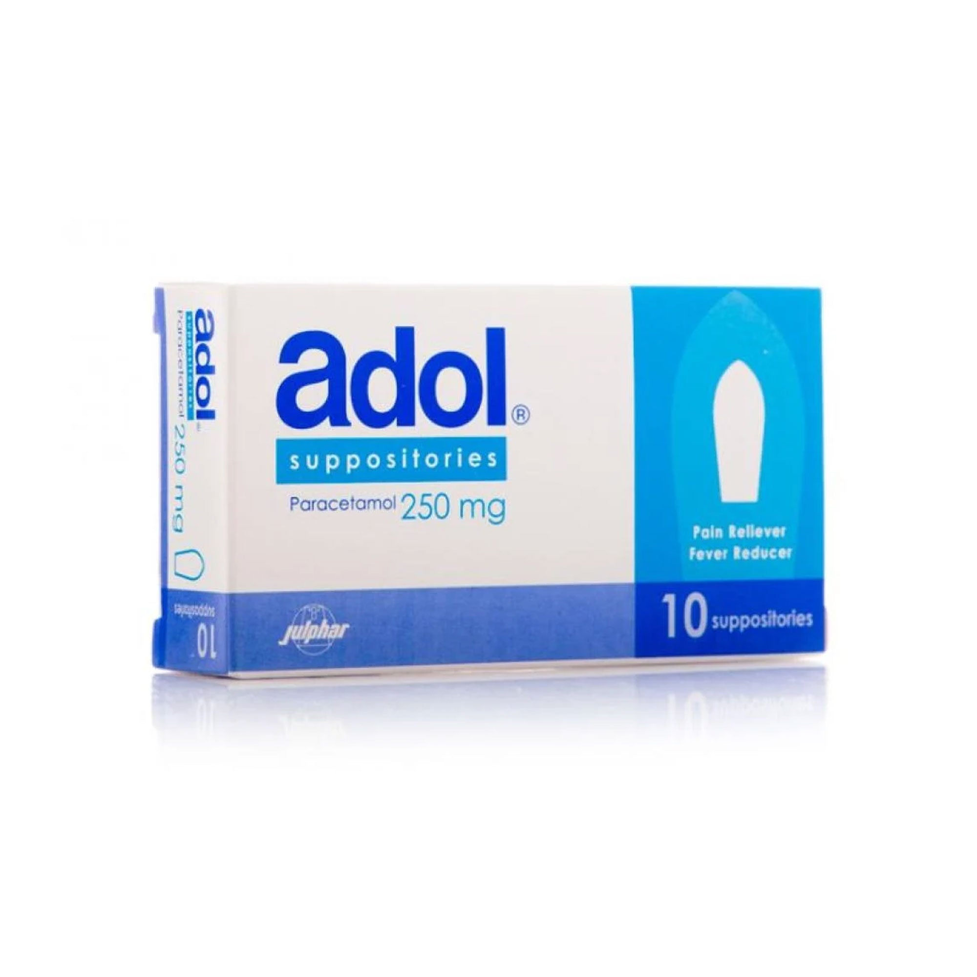 ADOL SUPPOSITORIES 250 MG 10'S