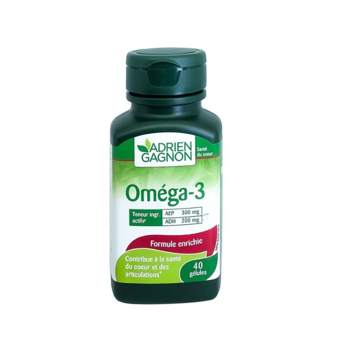 Adrien Gagnon Omega 3 Softgels 40'S