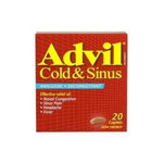 Advil Cold & Sinus 20 Capletss