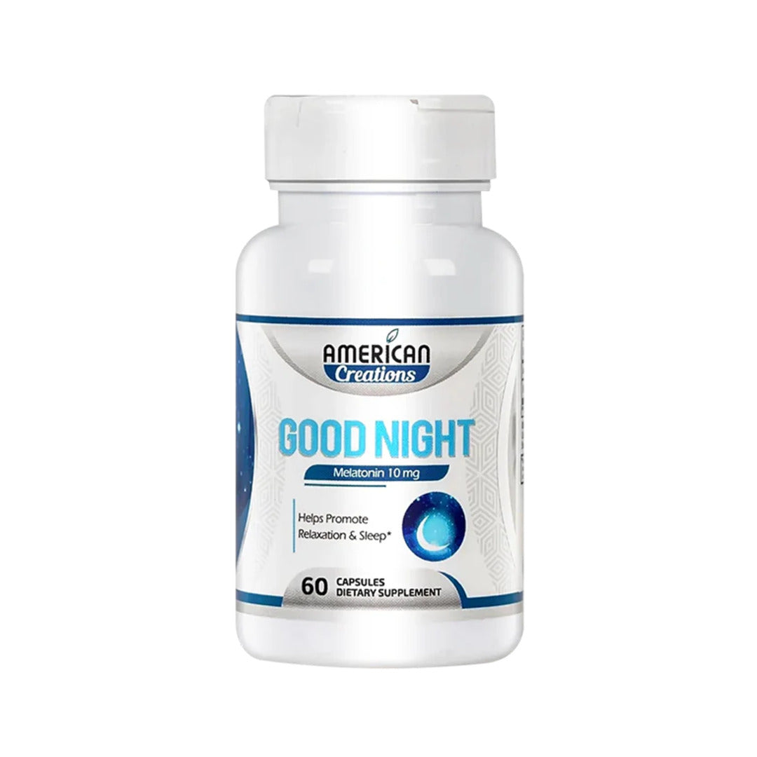 American Creations Good Night Melatonin 10 mg 60 Caps
