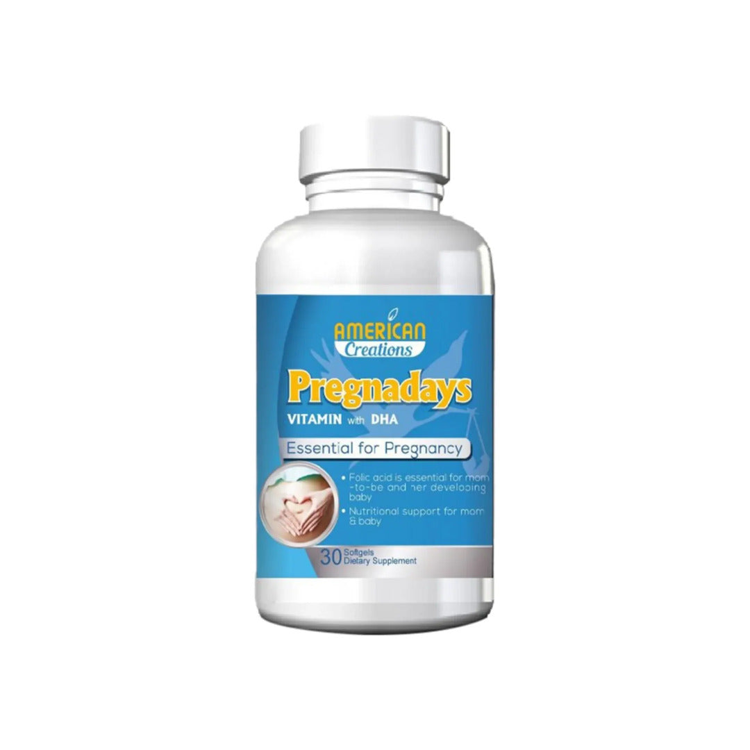 American Creations Pregna Days Softgel 30s