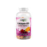 Amerix Vitamin Calcium 500mg + D3 1000IU Adult Gummies 60 pcs
