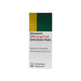 Atrovent 500 Mcg/2 ml 20 Vials