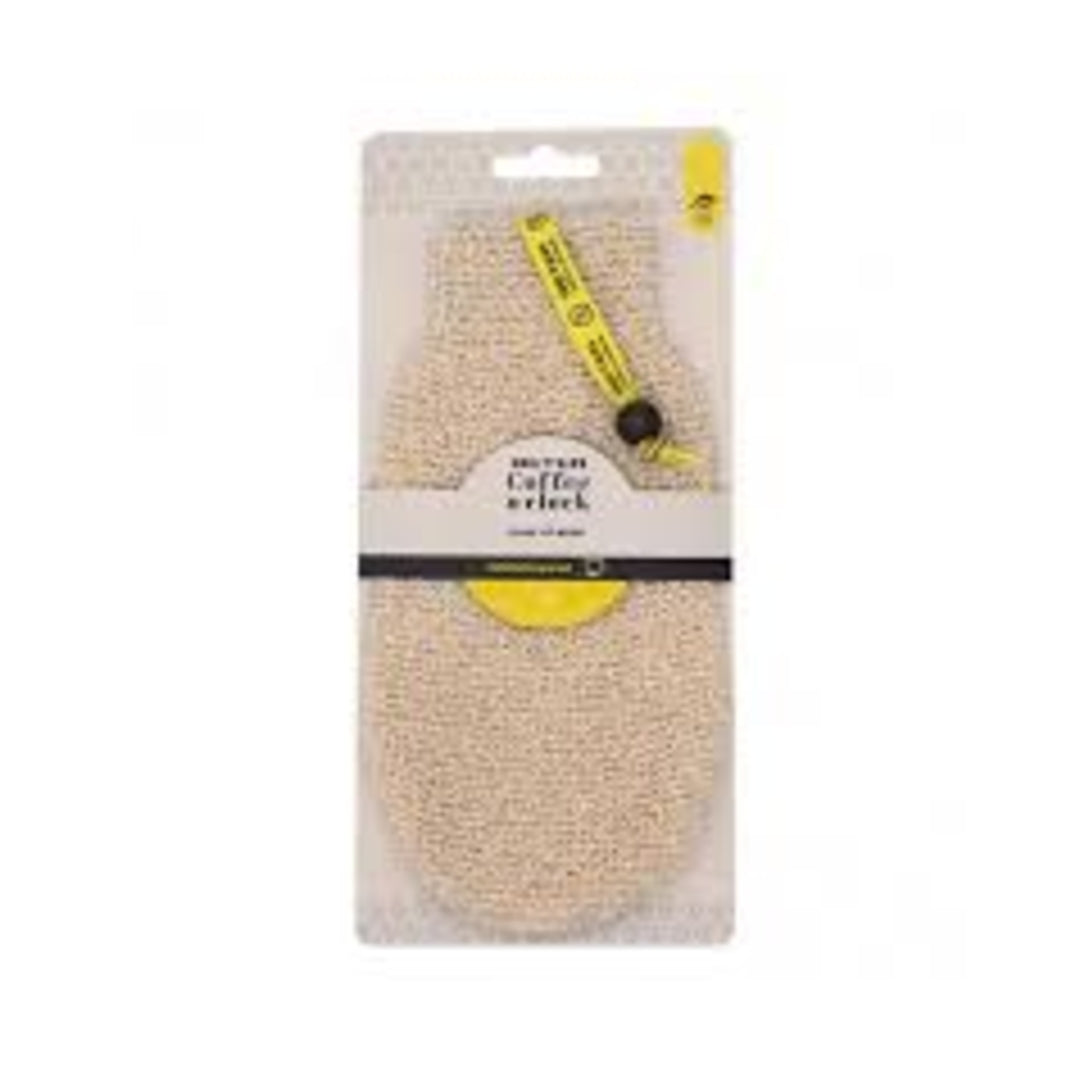 BETER Coffee Oclock Exfoliating Hemp Glove