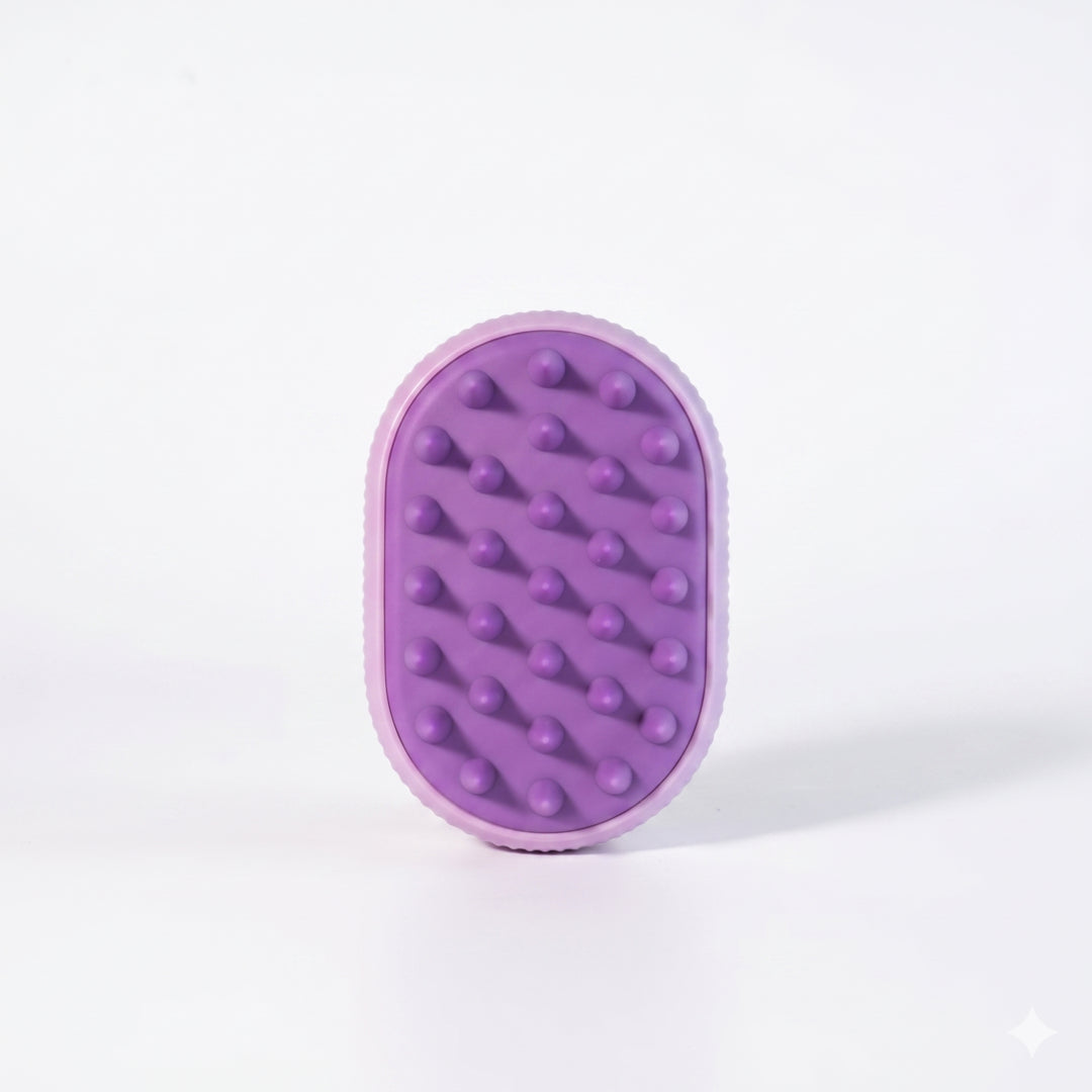 BETER On-the-Go Massage Brush Purple