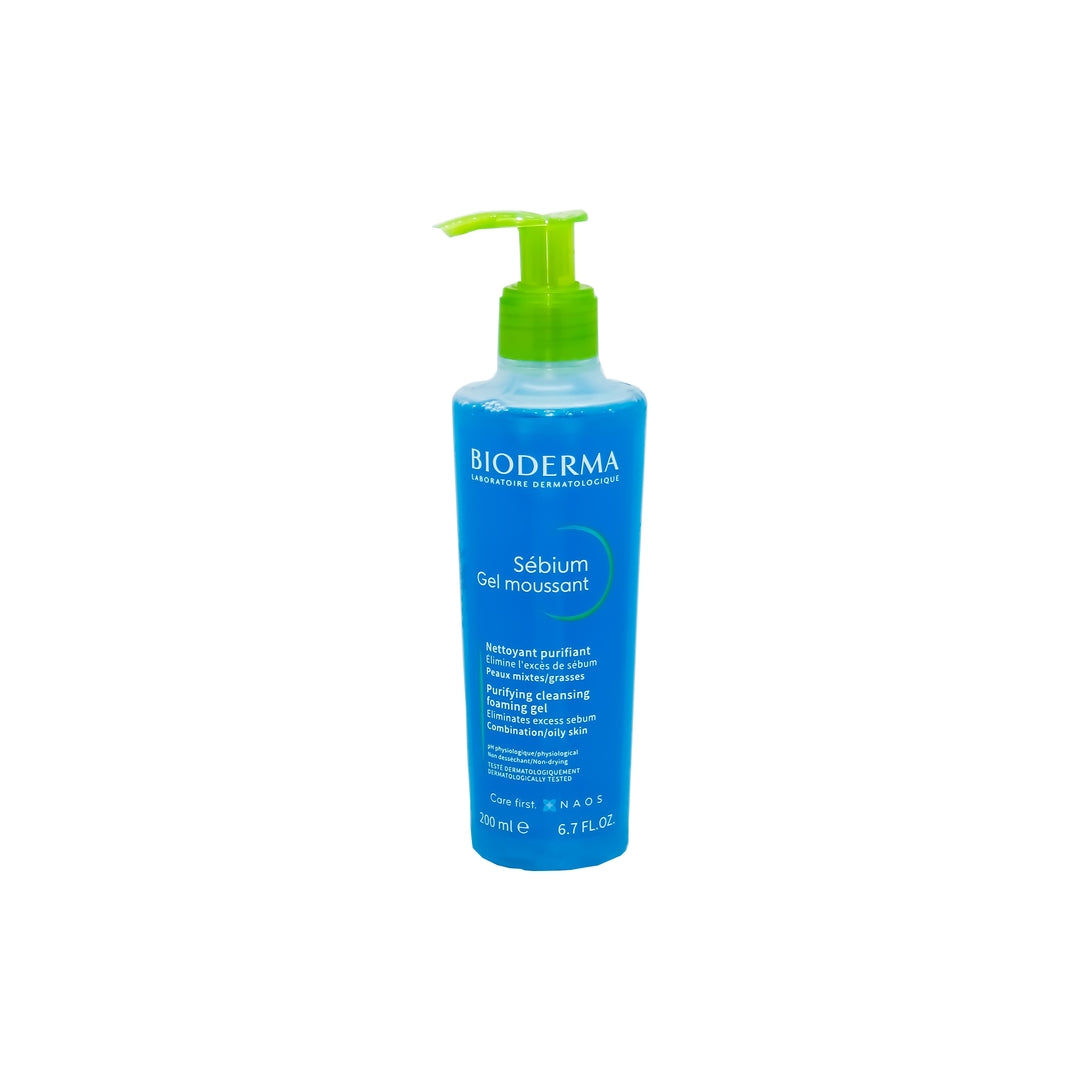 BIODERMA Sebium Purifying Cleansing Foaming Gel 200ml