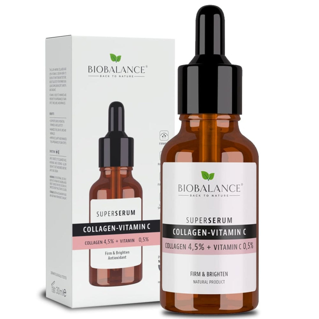 BIO BALANCE Collagen 4.5% + Vitamin C 0.5% Super Serum 30ml