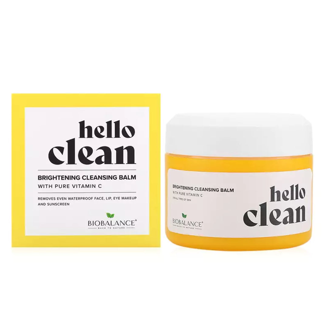 BIO BALANCE Hello Clean Brightening Cleansing Balm With Vitamin C 100ml
