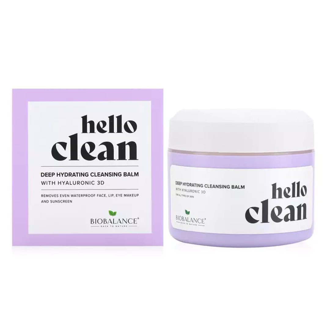 BIO BALANCE Hello Clean Cleansing Balm With Hyaluronic Acid 100ml