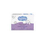 Box of Bebble cream soap with lavender scent on a white background