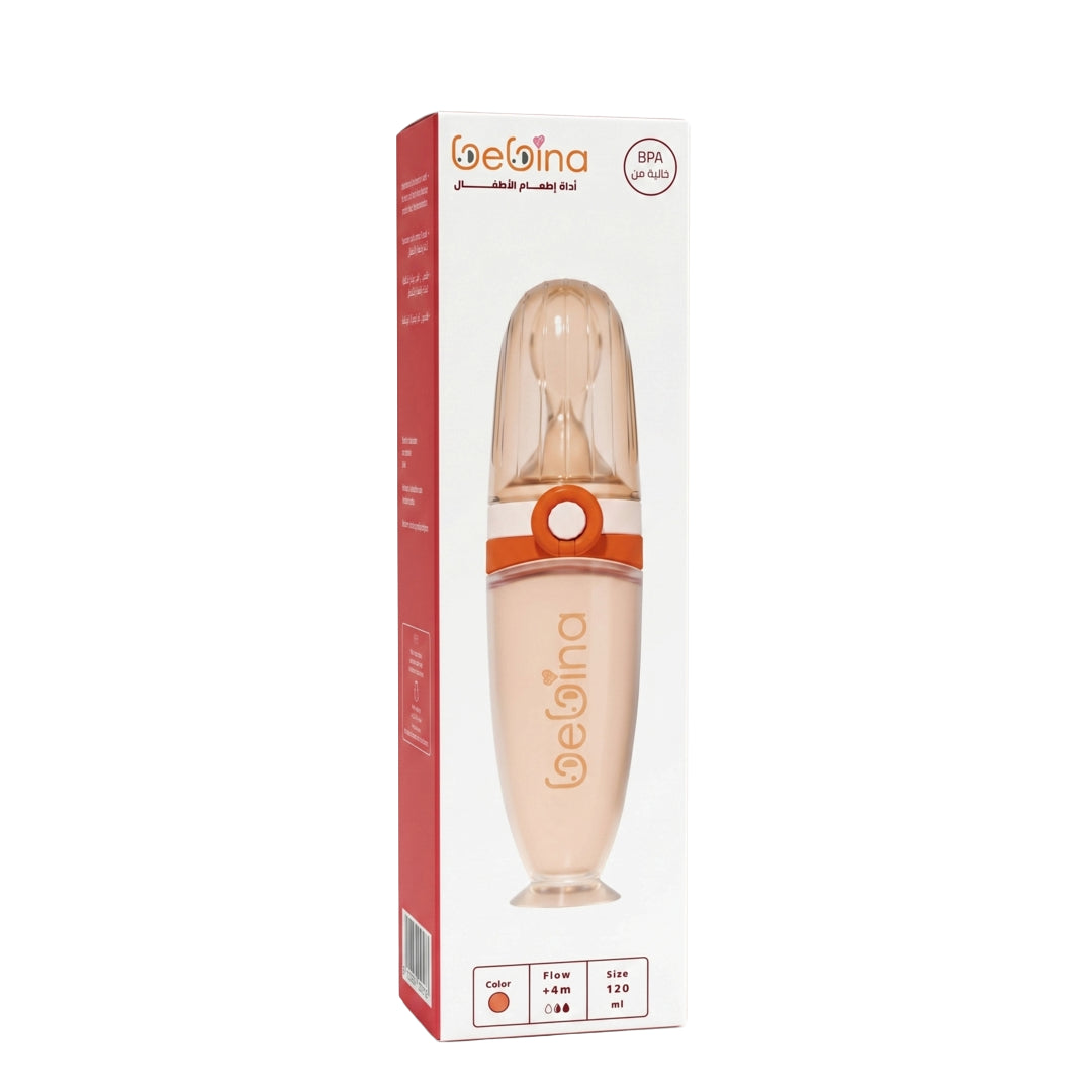 Bebina Squeezy Baby Feeder +4M 120 ml