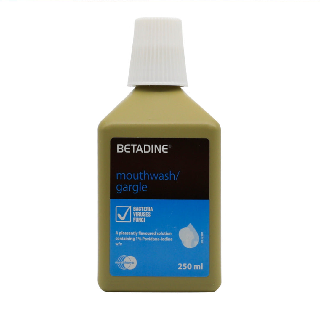 Betadine Mouth Wash Gargle 250 ml