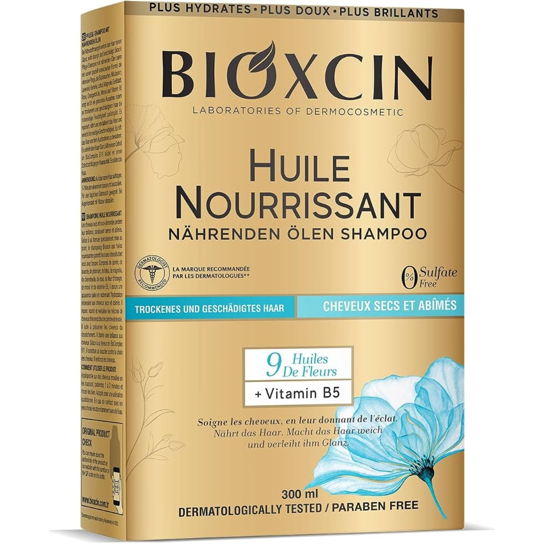 Bioxcin Nourishing Oils Shampoo for Hair Loss 300 ml