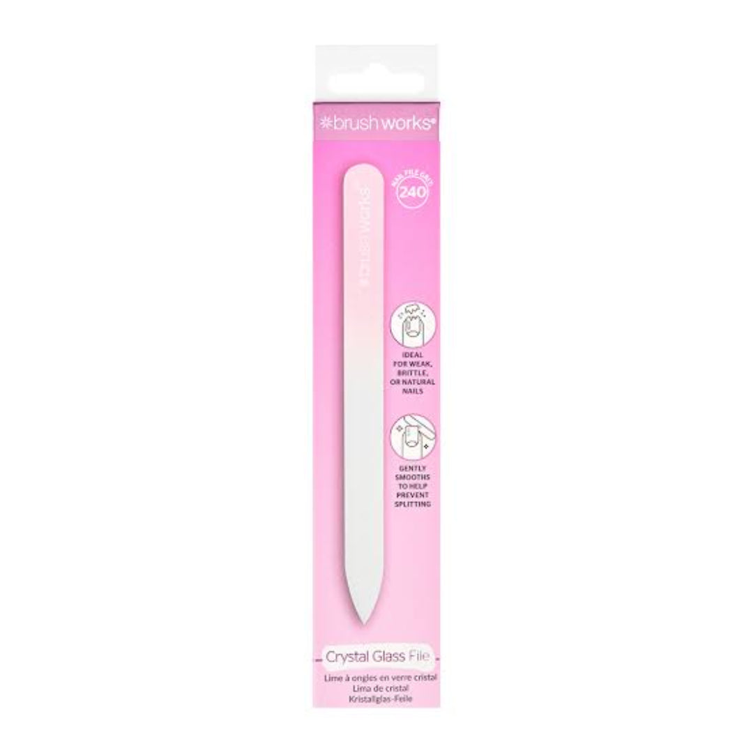 Brushworks Crystal Glass File