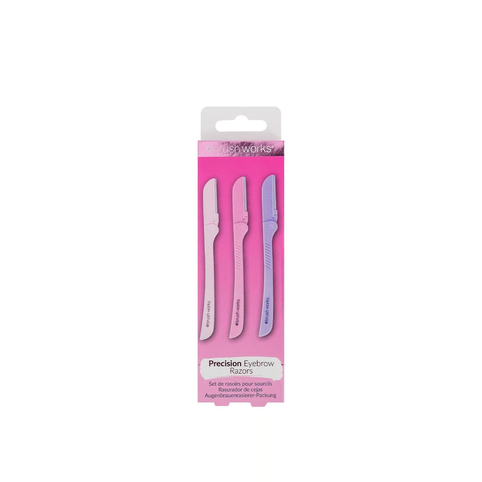Brushworks Eyebrow Razor (Pack Of 3)
