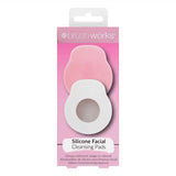 Brushworks Silicone Cleansing Pads – 2 Pack