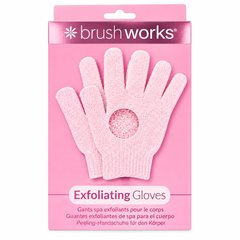 Brushworks Bath Exfoliating Gloves