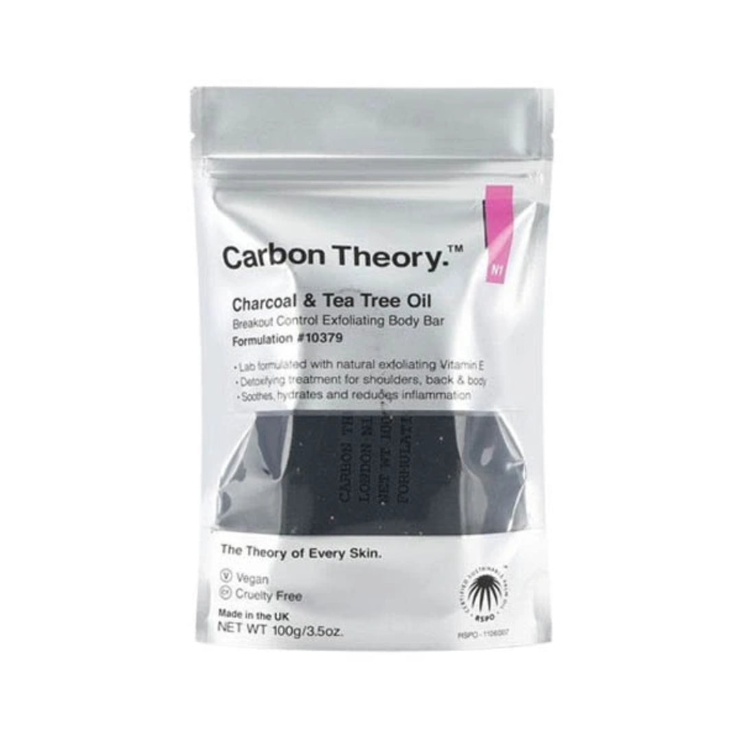 CARBON THEORY Charcoal And Tea Tree Oil Body Bar 100g