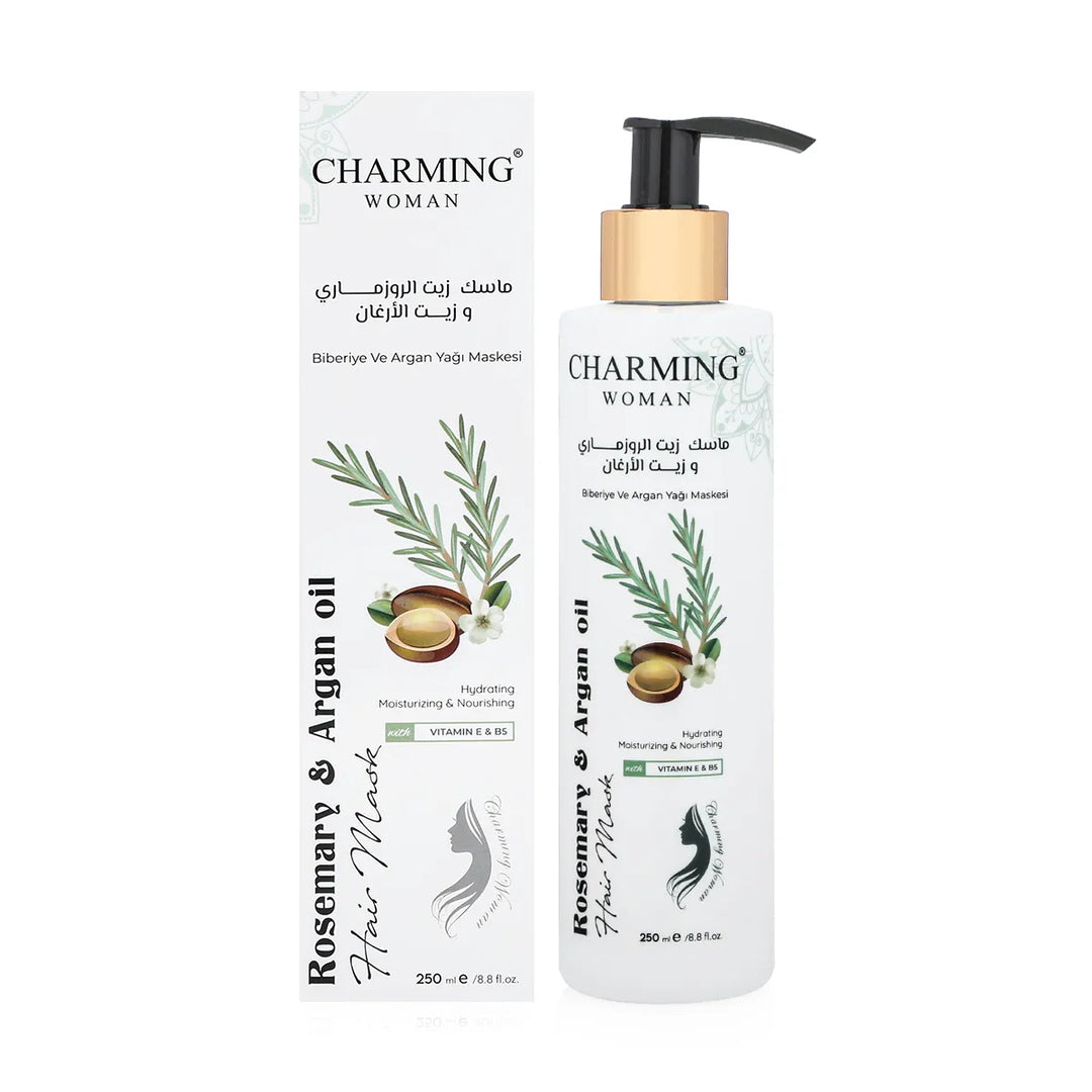 CHARMING WOMAN Rosemary And Argan oil Hair Mask  250ml 