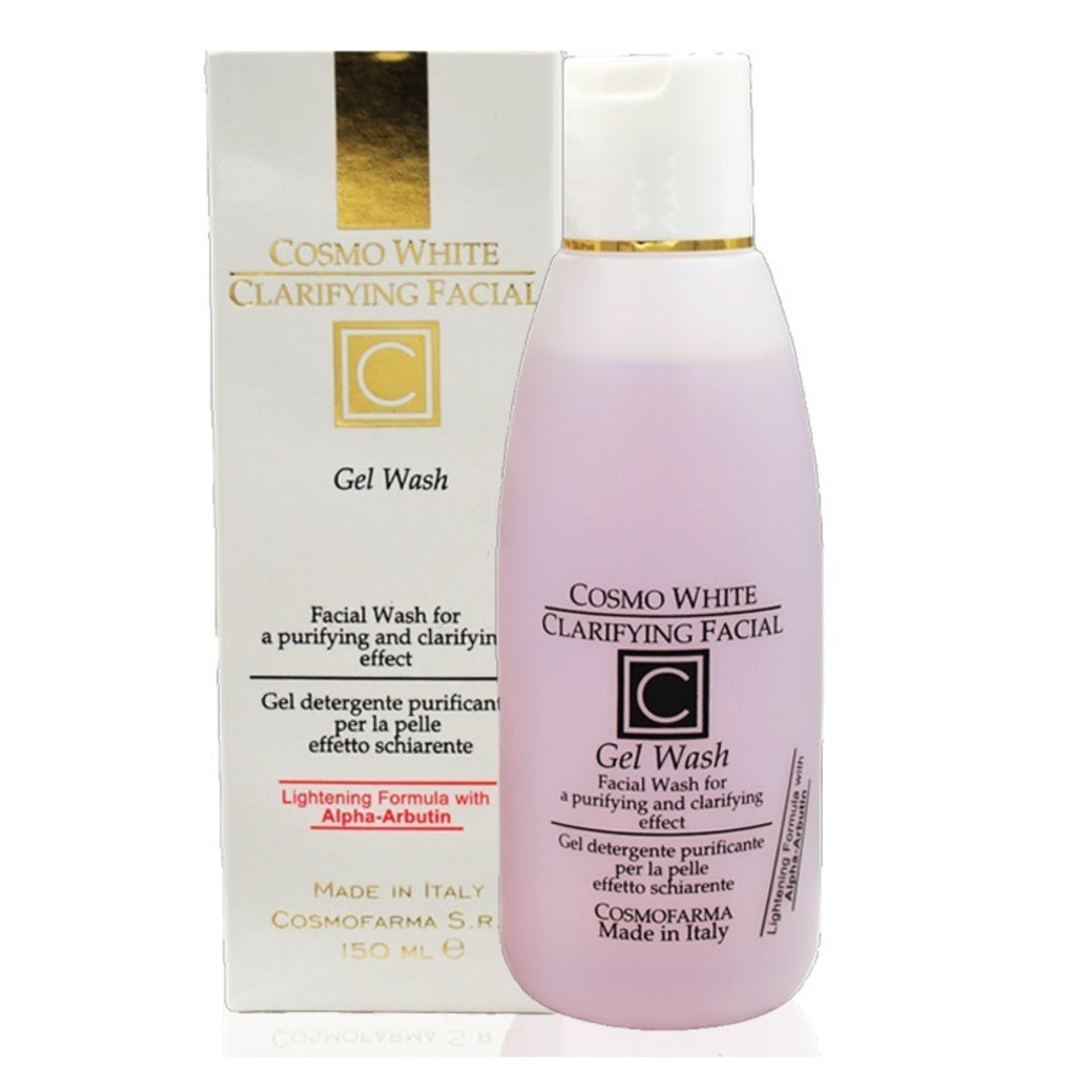 COSMO White Clarifying Facial Gel Wash 150ml