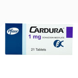 Cardura 1 mg 20 Tablets