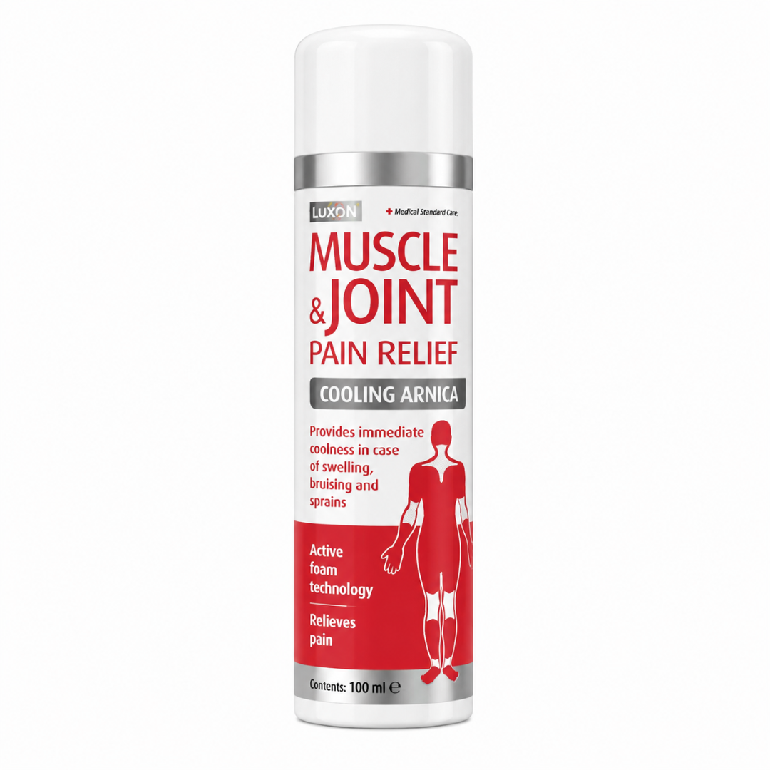 Luxon Muscle & Joint Pain Relief Cooling Arnica Foam 100 ml