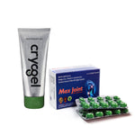 Cryogel Cryotherapy Gel + Max Joint Softgel Supplement Duo Set