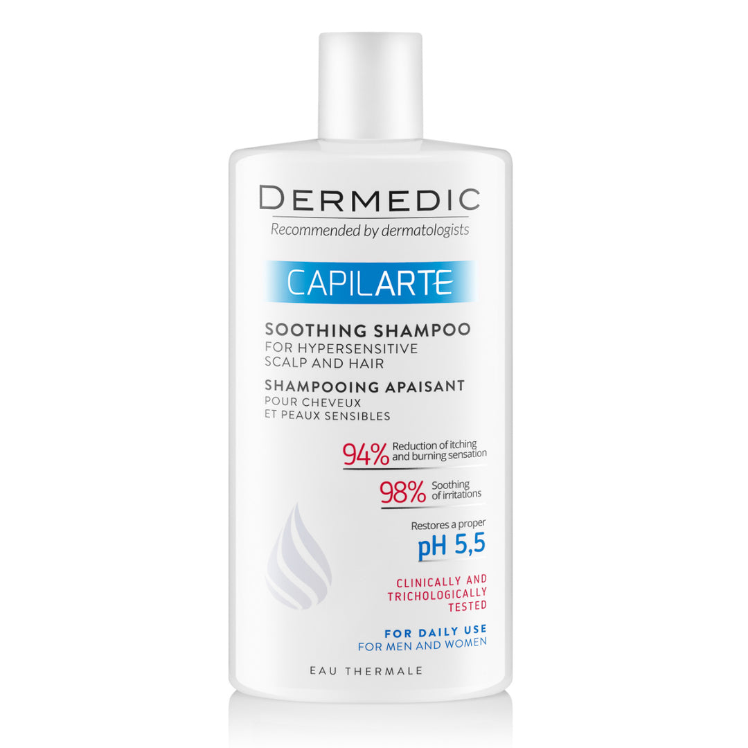DERMEDIC Capilarte Soothing Shampoo For Hypersensitive Scalp 300ml