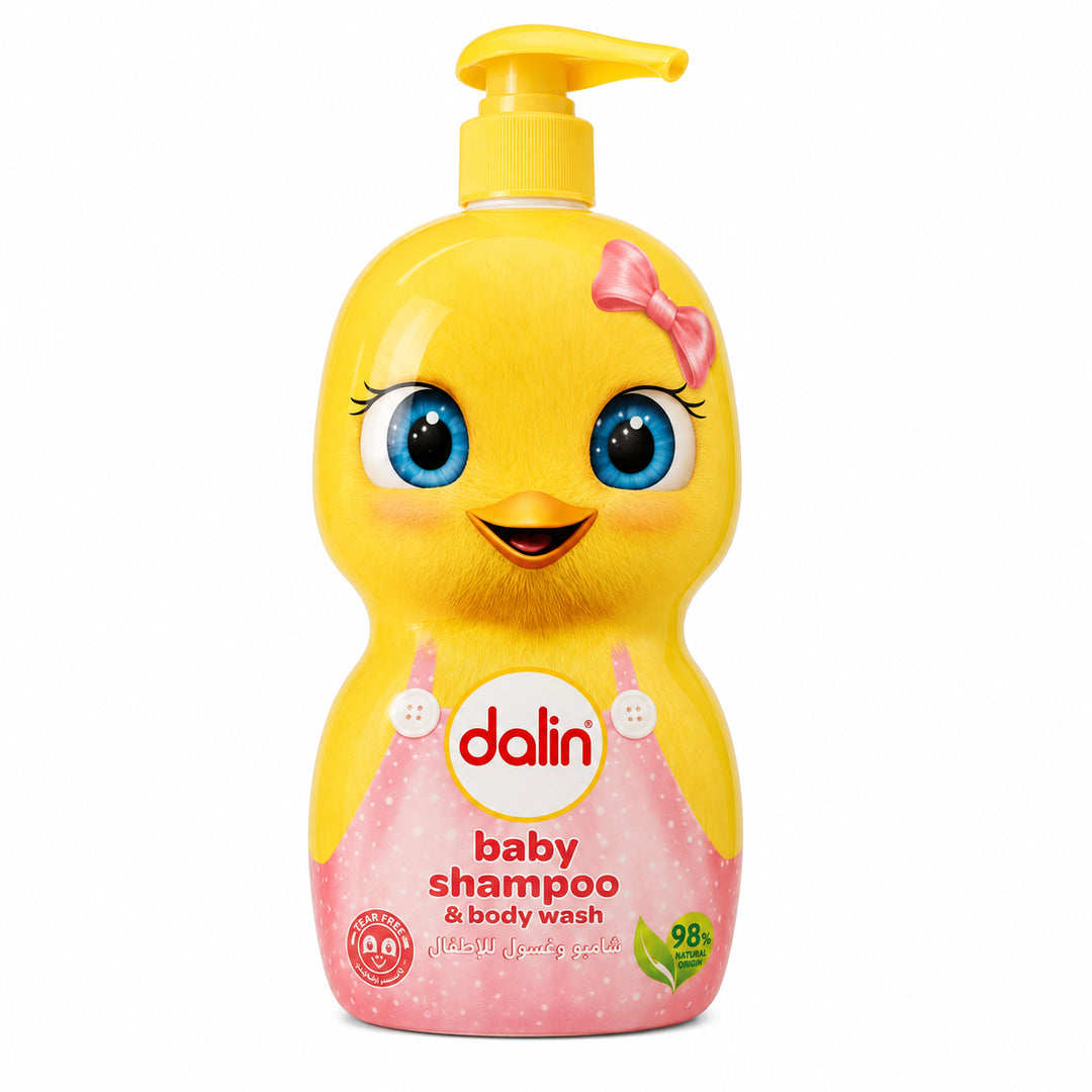 Dalin Baby Shampoo & Body Wash With Strawberry 500 ml