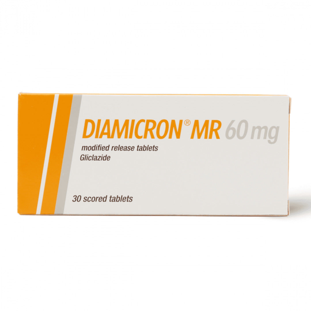 Diamicron MR 60mg – 30 Tablets