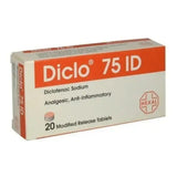 Diclo 75 ID 20 Tablets