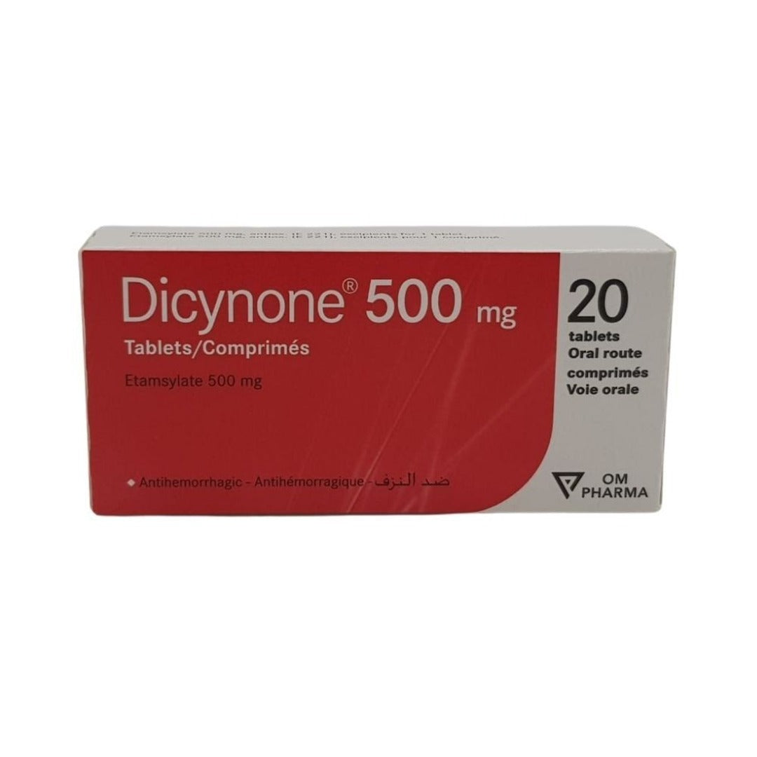 Dicynone 500mg 20 Tablets