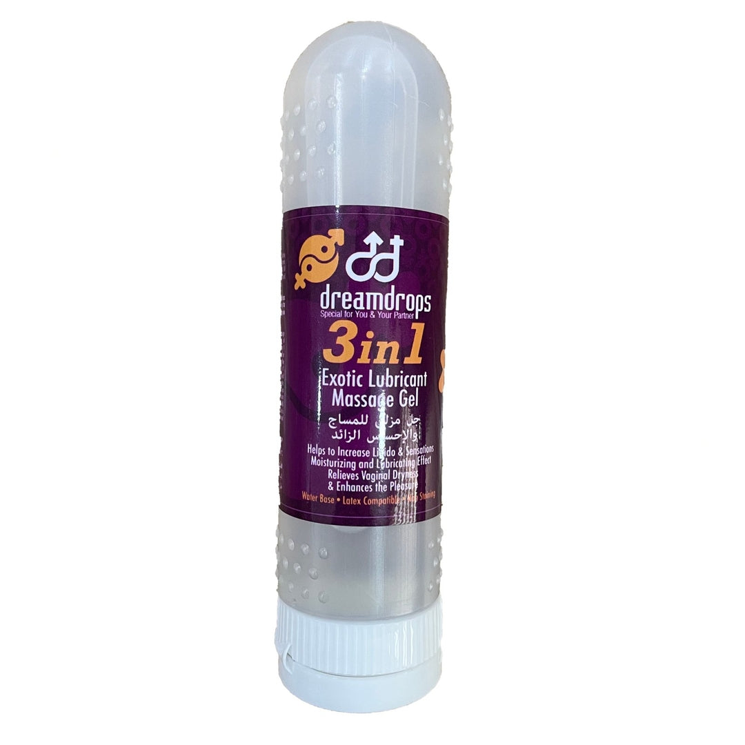 Dream Drops 3 in 1 Exotic Lubricant & Massage Gel