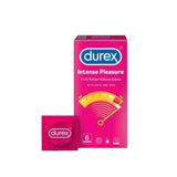 Durex Intense Pleasure Condoms 6 pcs