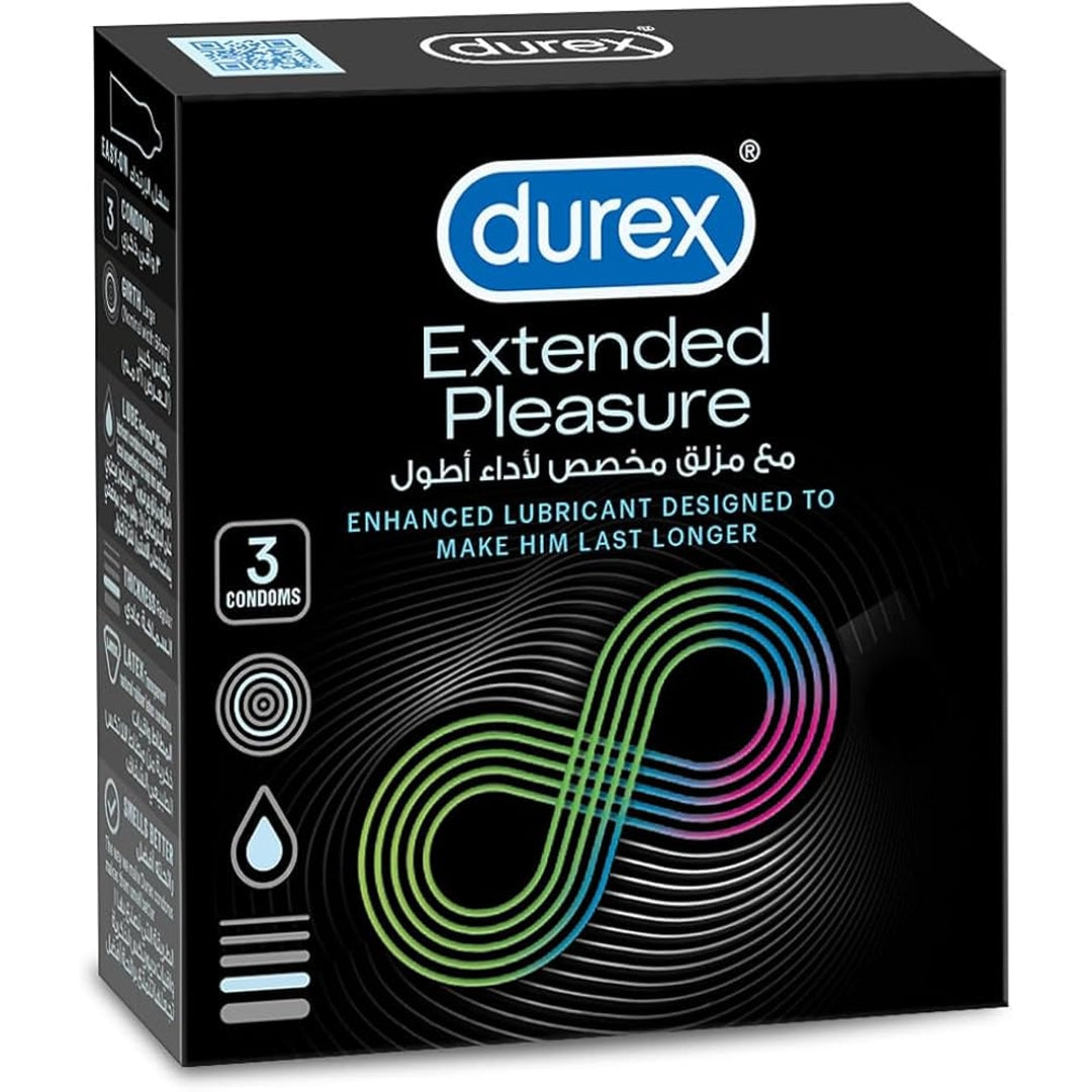 Durex extended pleasure 3 pcs