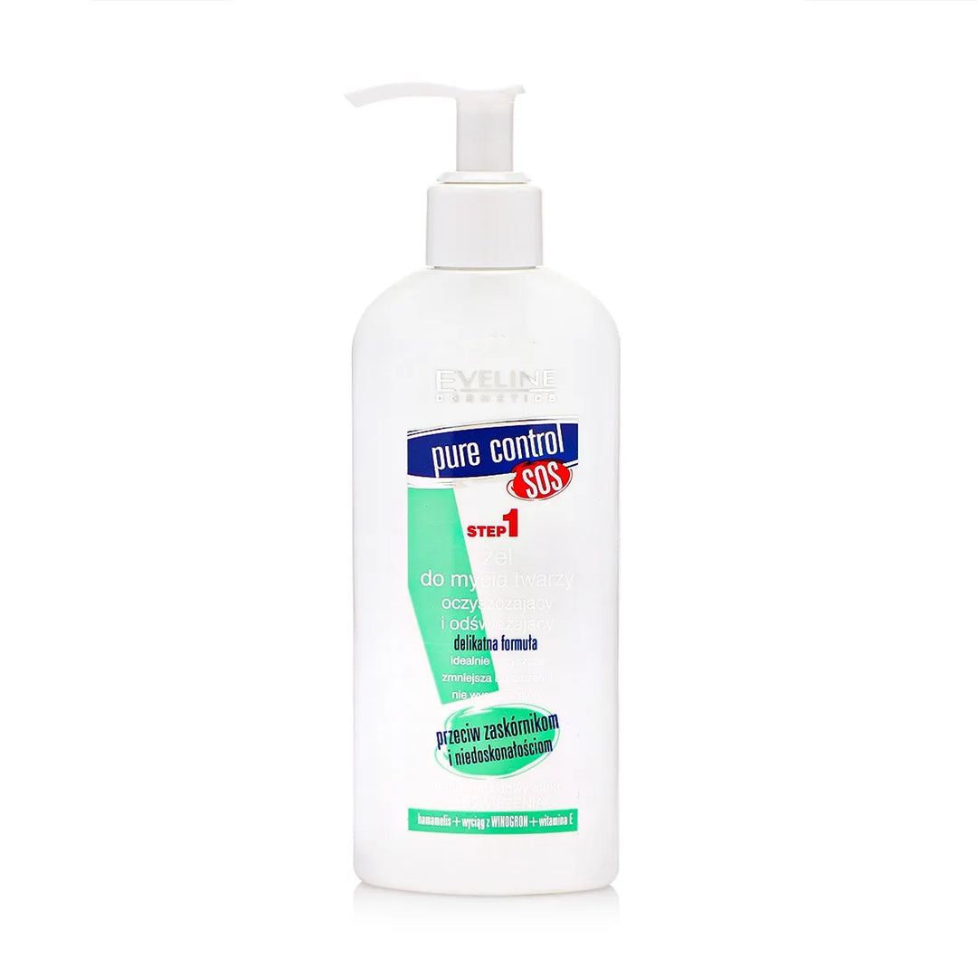 EVELINE Cosmetics Face Wash Gel Cleansing & Refreshing 200ml