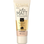 EVELINE Foundation & Concealer 4 in 1 Matte Anti-Pollution No. 103 Natural 30 ml 