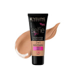 EVELINE Selfie Time 2 in 1 Foundation and Concealer 01 Porcelain - 30ml