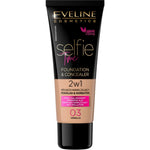 EVELINE Selfie Time 2 in 1 Foundation and Concealer 03 Vanilla - 30ml
