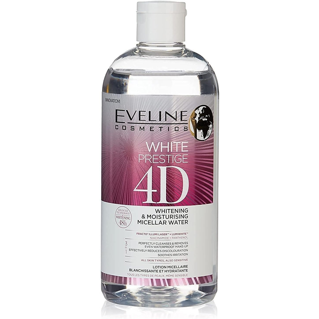 EVELINE White Prestige 4D Whitening and Moisturising Micellar Water 400ml