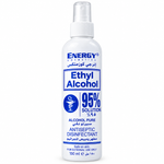 Energy Cosmetics Ethyl Alcohol 95% Antiseptic Disinfectant Solution 150 ml