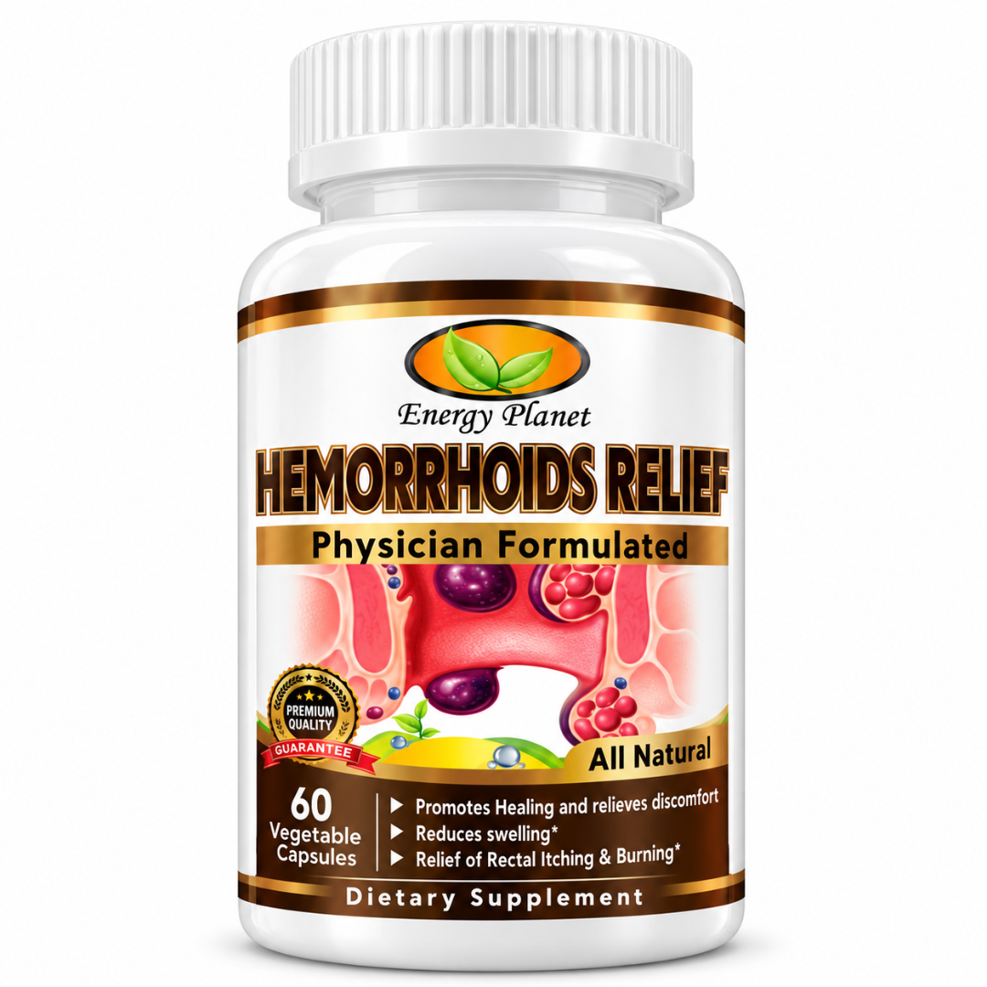 Energy Planet Hemorrhoids Relief – 60 Capsules