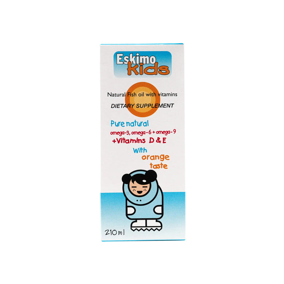 Eskimo Kids Syrup Orange Flavor 210 ml
