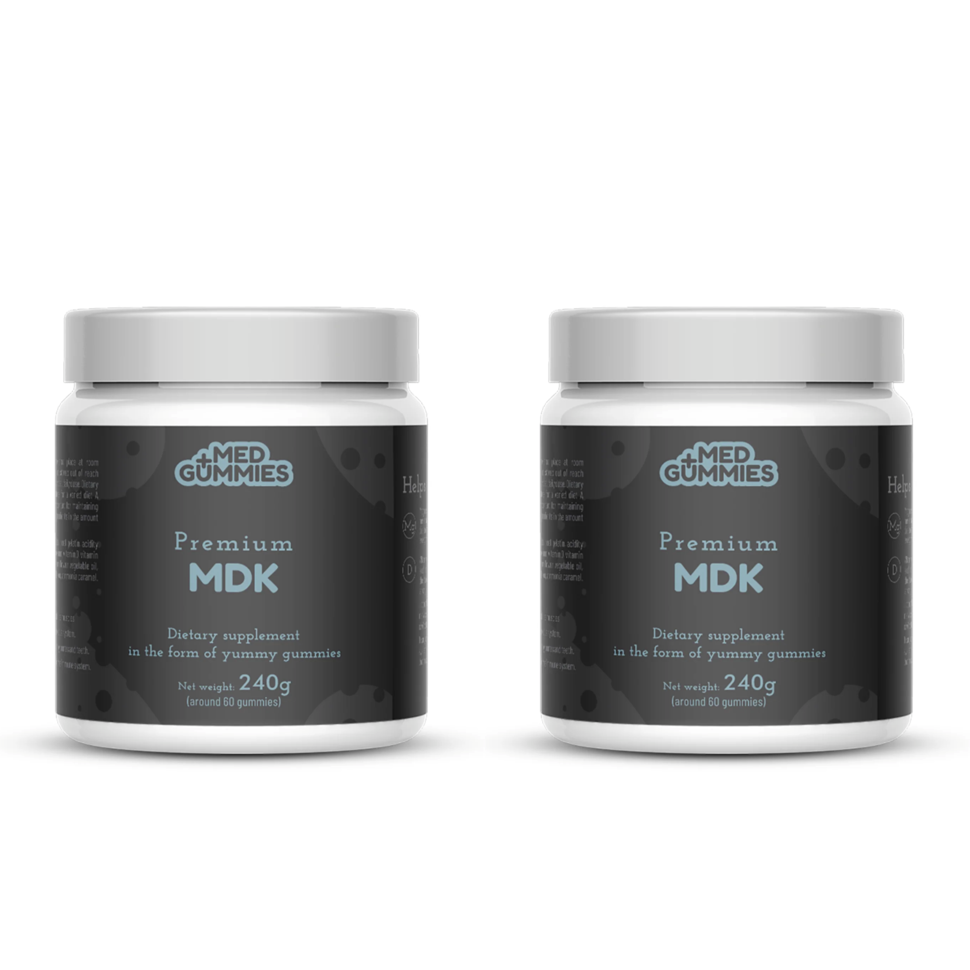 FIT 4 LIFE +MED Gummies Premium MDK ×2